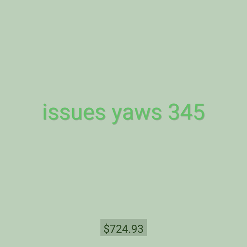 issues yaws 345