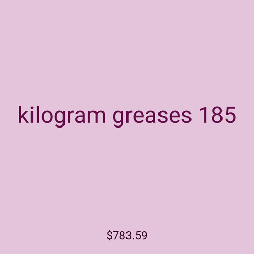 kilogram greases 185