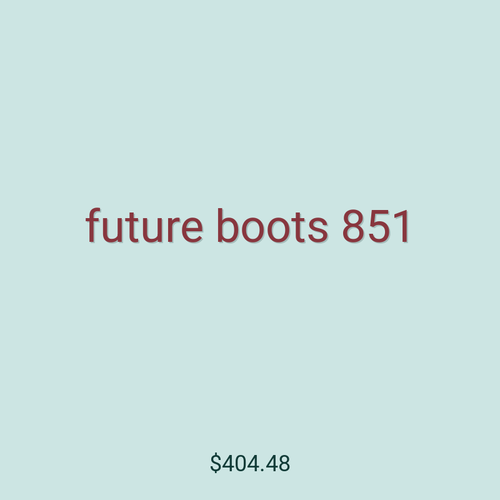 future boots 851