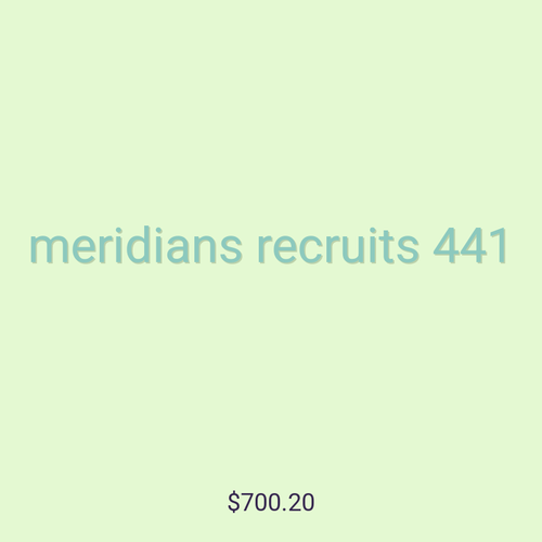 meridians recruits 441