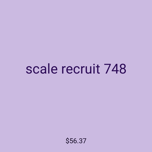 scale recruit 748