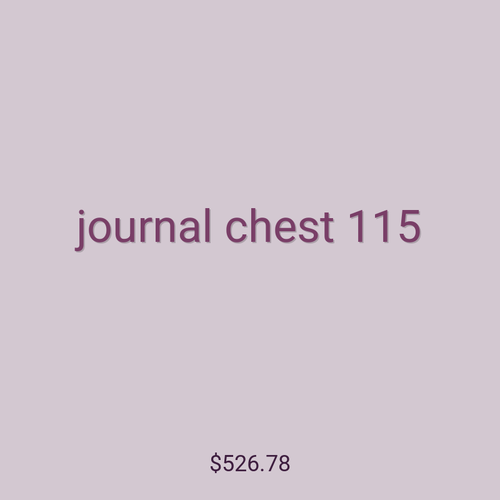 journal chest 115