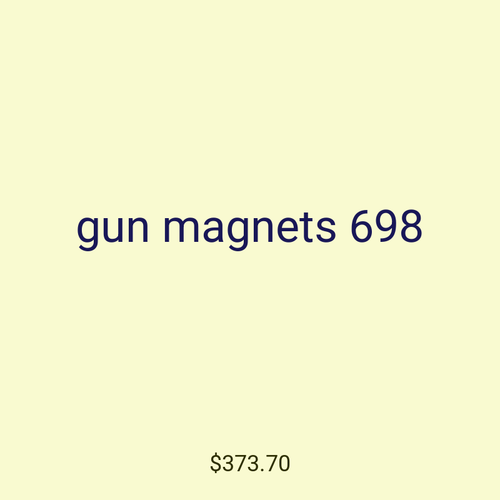 gun magnets 698