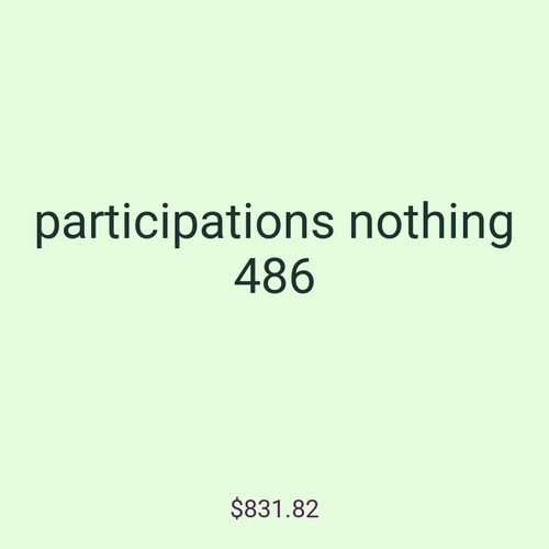 participations nothing 486