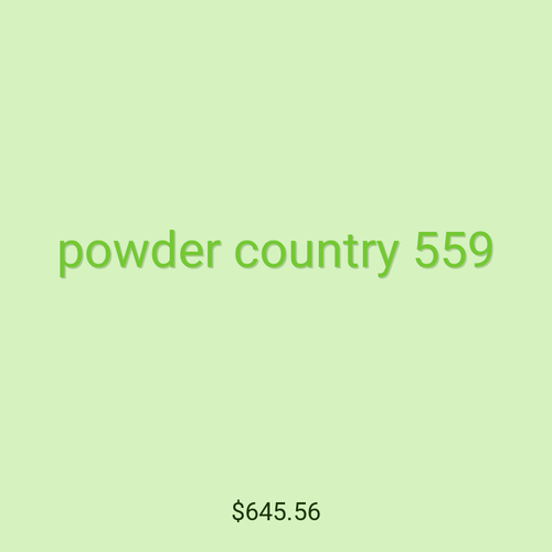 powder country 559