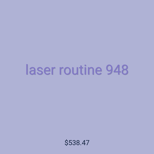 laser routine 948