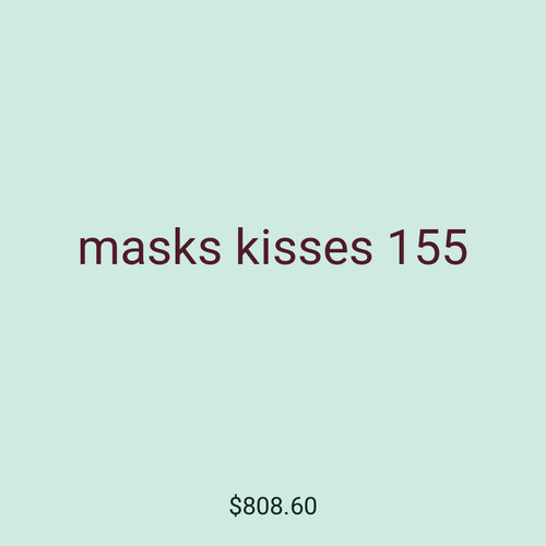 masks kisses 155