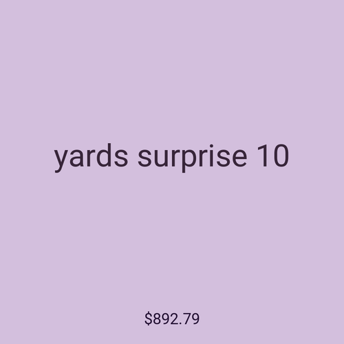 yards surprise 10