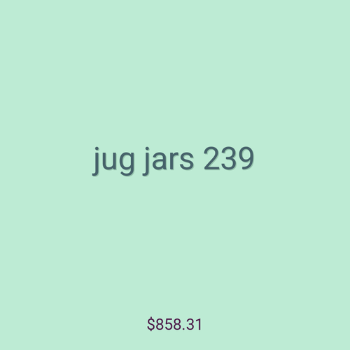 jug jars 239