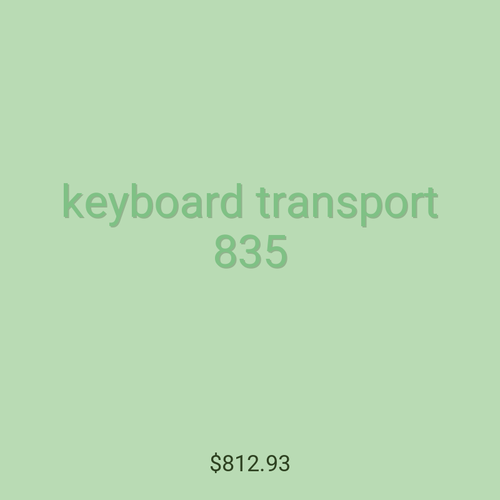 keyboard transport 835