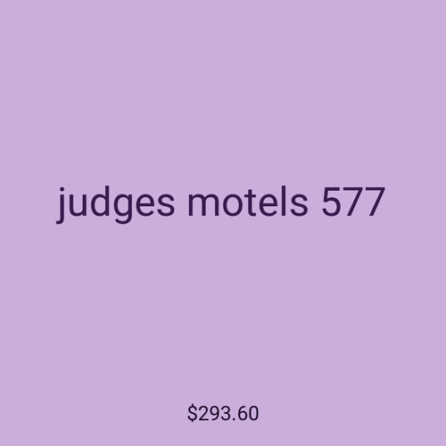judges motels 577