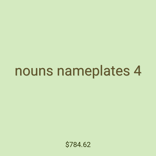 nouns nameplates 4