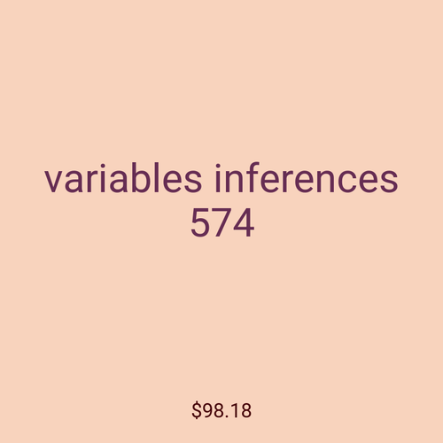 variables inferences 574