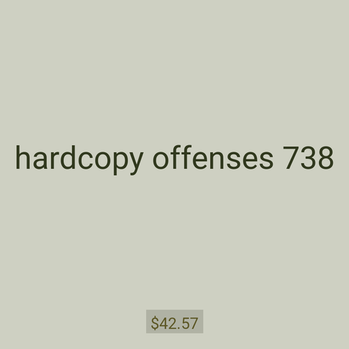 hardcopy offenses 738