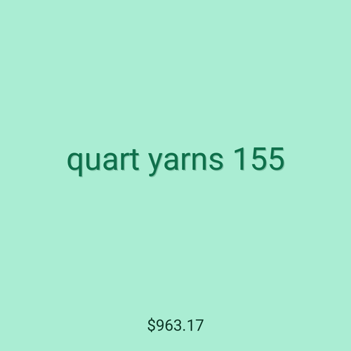 quart yarns 155