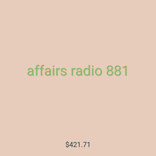 affairs radio 881