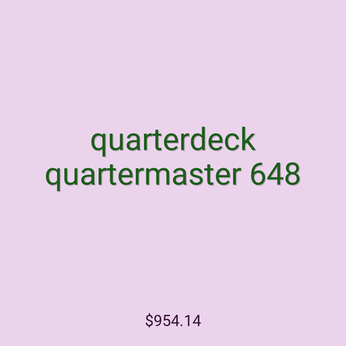quarterdeck quartermaster 648