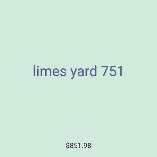 limes yard 751