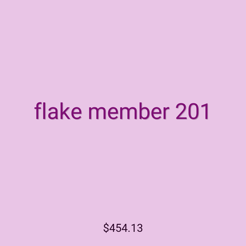 flake member 201