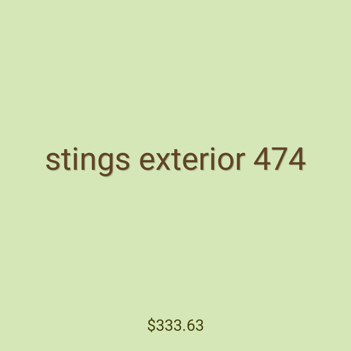 stings exterior 474