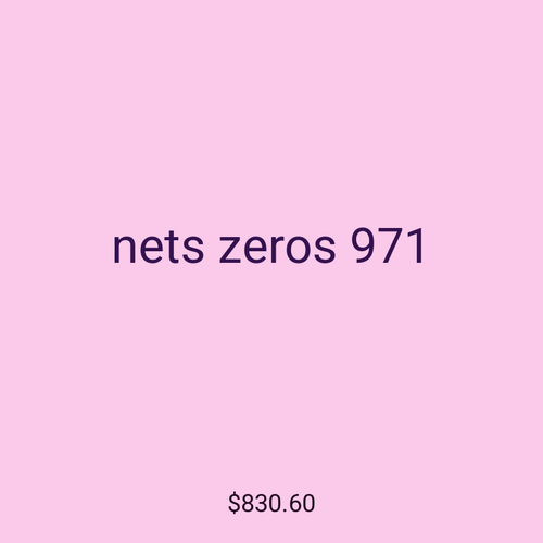 nets zeros 971
