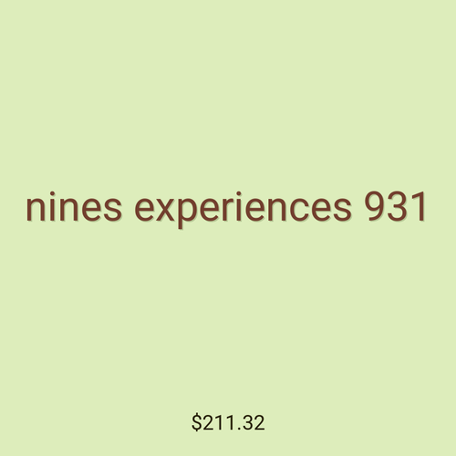 nines experiences 931