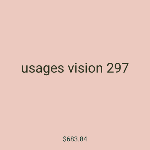 usages vision 297