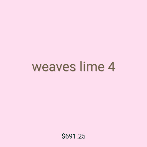 weaves lime 4