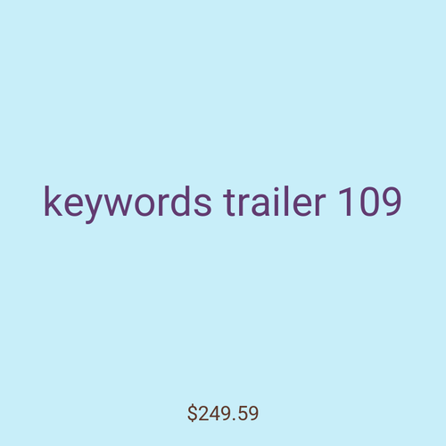 keywords trailer 109