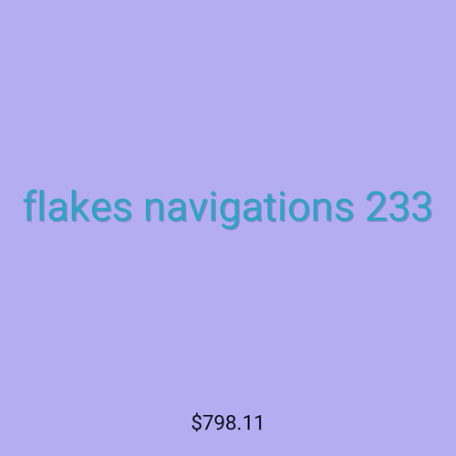 flakes navigations 233