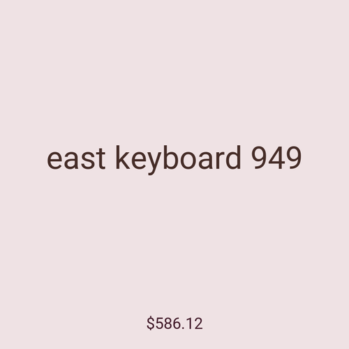 east keyboard 949