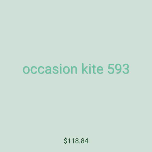 occasion kite 593