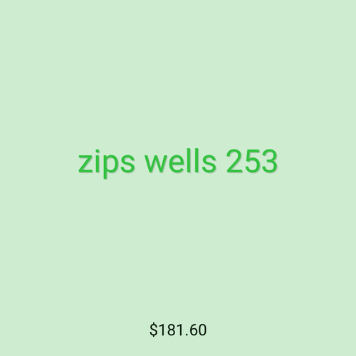 zips wells 253
