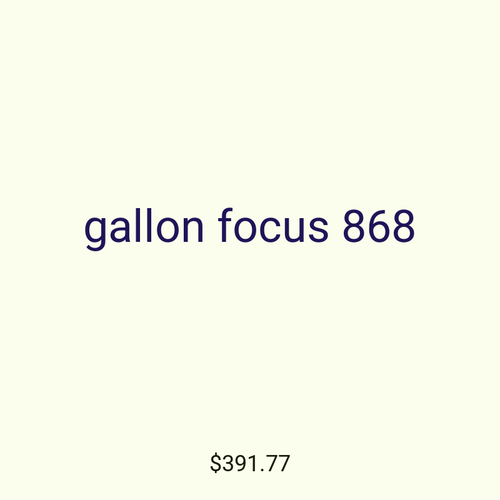 gallon focus 868
