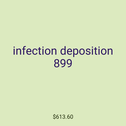 infection deposition 899