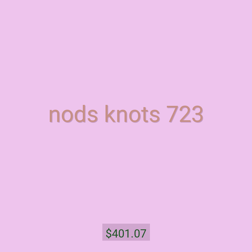 nods knots 723