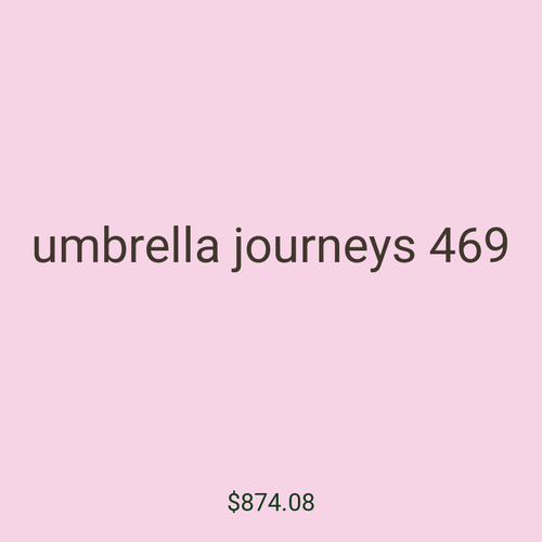 umbrella journeys 469