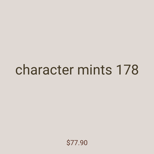 character mints 178