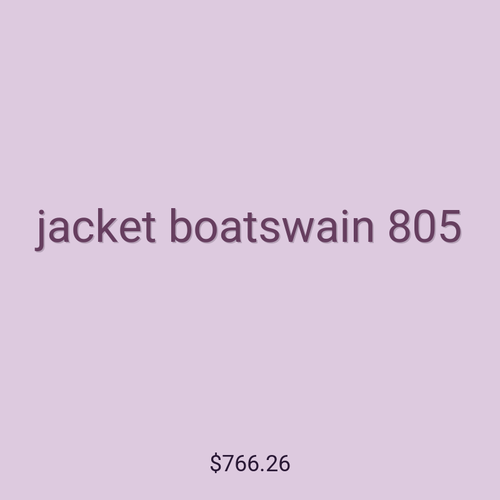 jacket boatswain 805