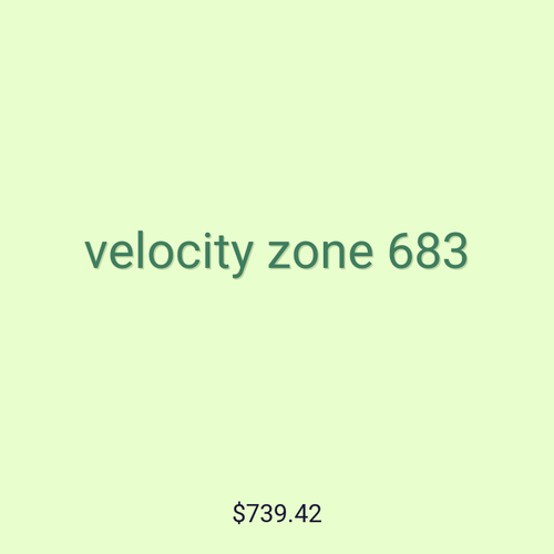 velocity zone 683