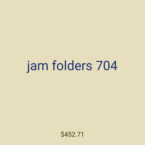 jam folders 704