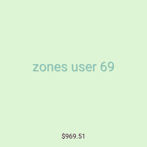 zones user 69
