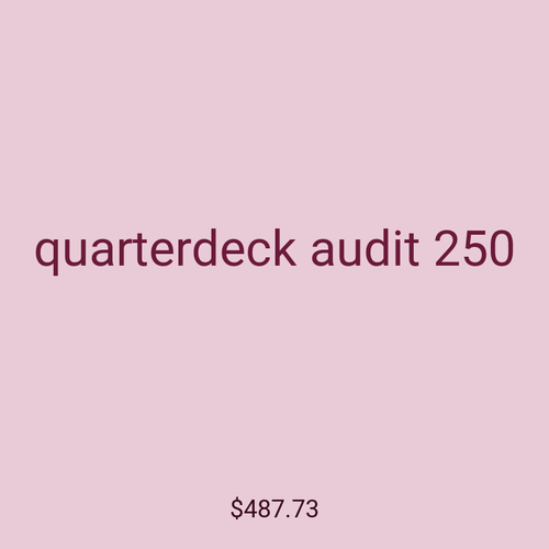 quarterdeck audit 250