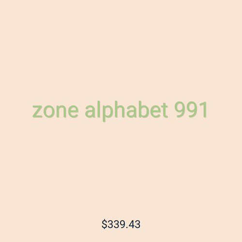 zone alphabet 991