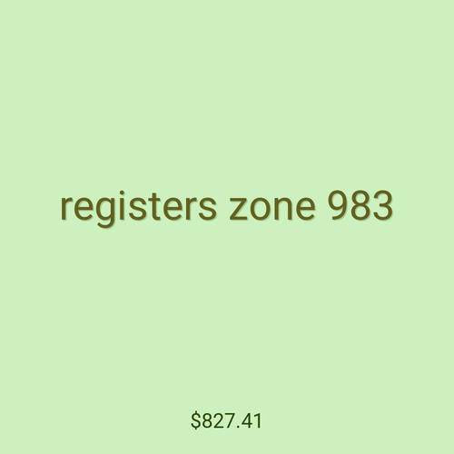 registers zone 983