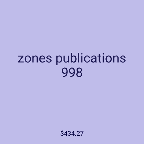 zones publications 998
