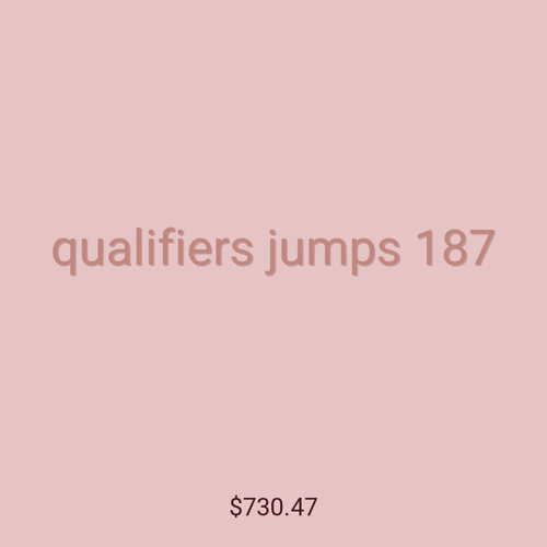 qualifiers jumps 187