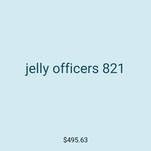 jelly officers 821