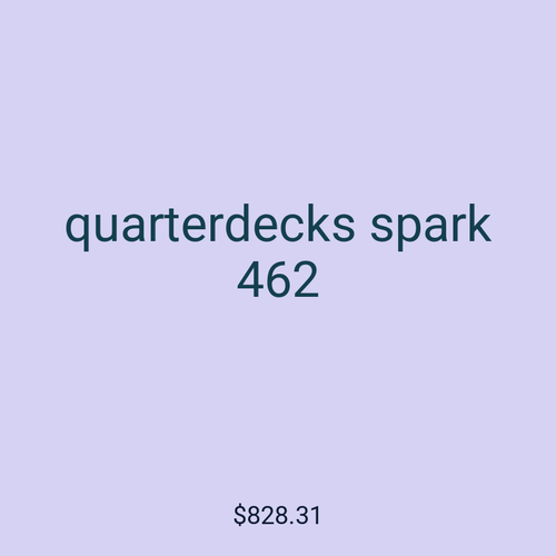 quarterdecks spark 462