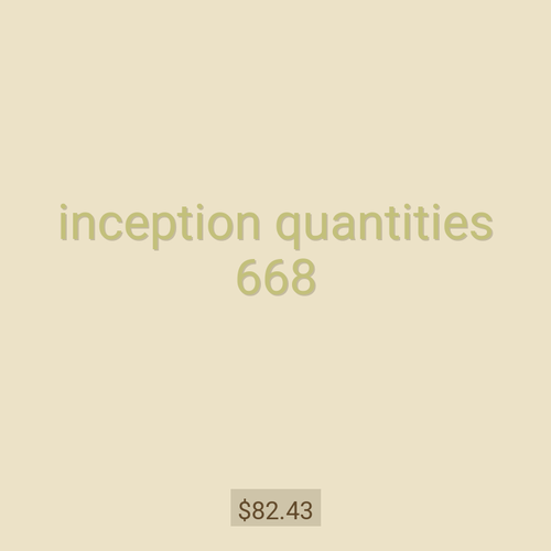 inception quantities 668